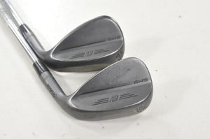 Titleist Vokey SM9 Jet Black 46*, 54* Wedge Set BV Wedge Flex Steel  # 222438