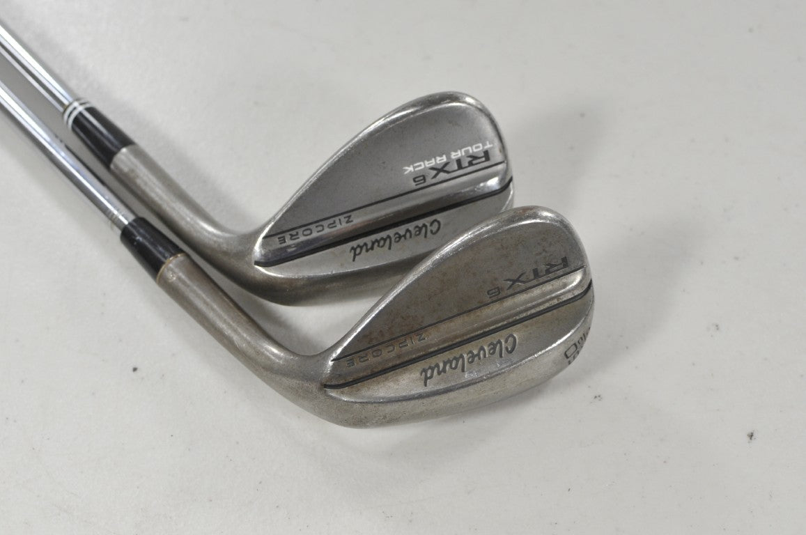 Cleveland RTX-6 Zipcore Tour Rack Raw 54*, 60* Wedge Set DG S400 Steel # 223852