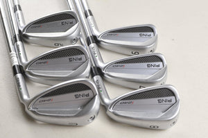 Ping i240 Power Spec 6-W,UW Iron Set X-Stiff Flex Green Dot NS Pro Steel #226514
