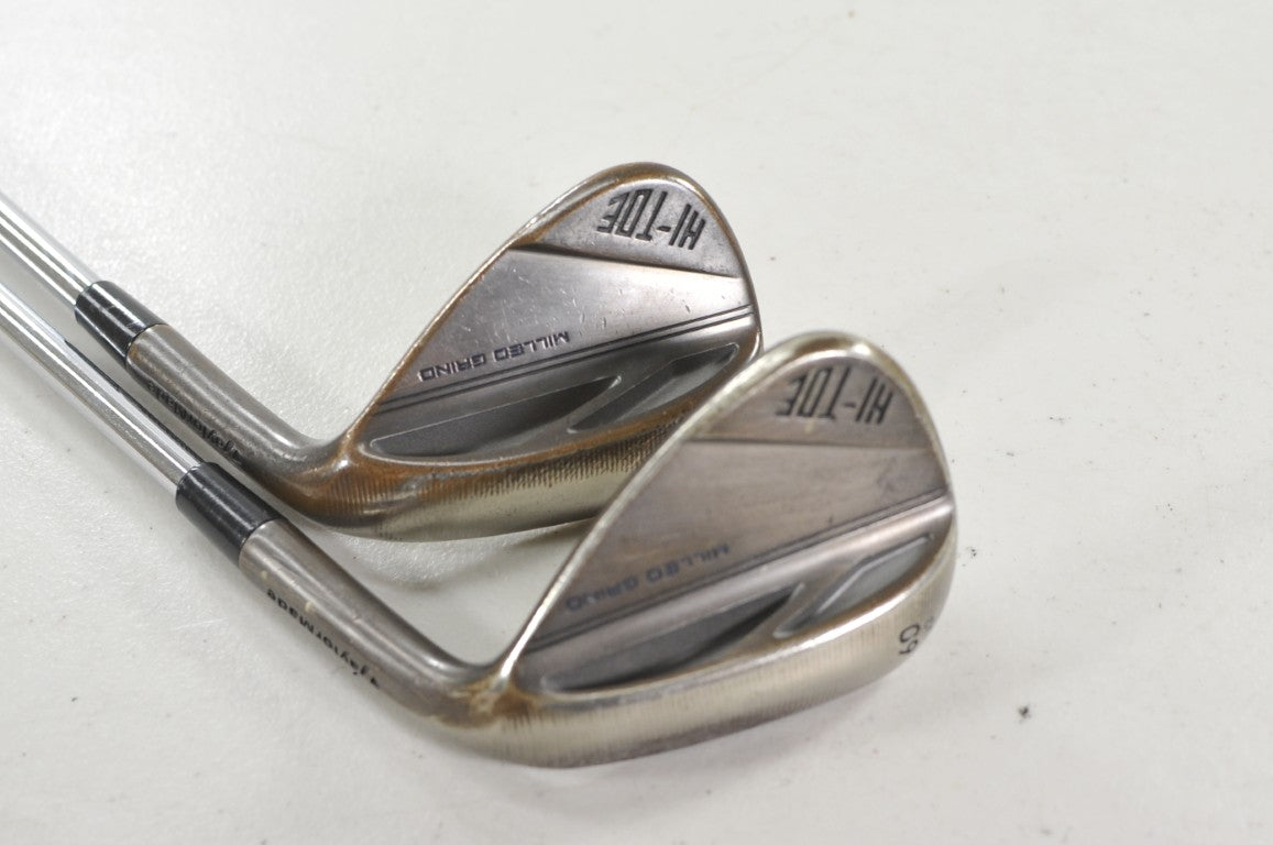 TaylorMade Milled Grind Hi-Toe 3 Copper 56*, 60* Wedge Set RH Steel # 220785