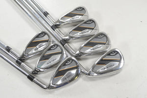 Callaway Mavrik 5-PW,AW Iron Set Stiff Flex Project X LZ 6.0 105g Steel # 223926