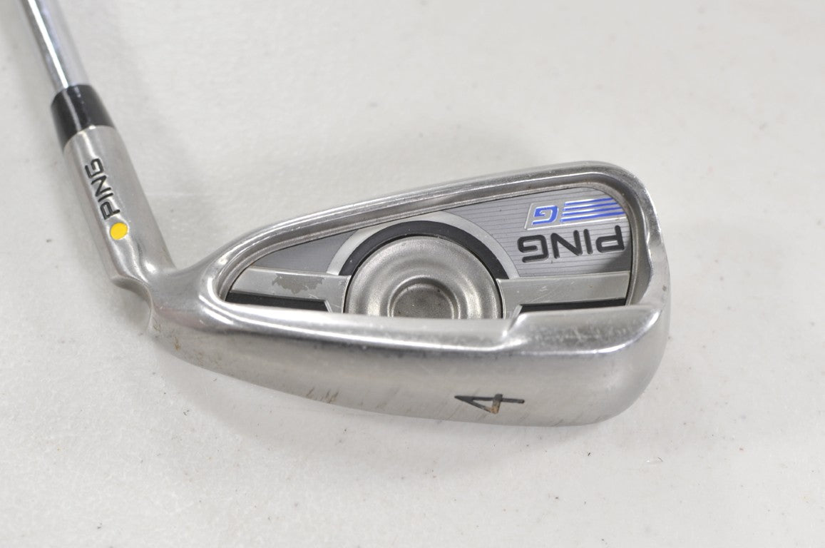 Ping G Series Single 4 Iron Stiff Flex Yellow Dot Right AWT 2.0 Steel  # 220885