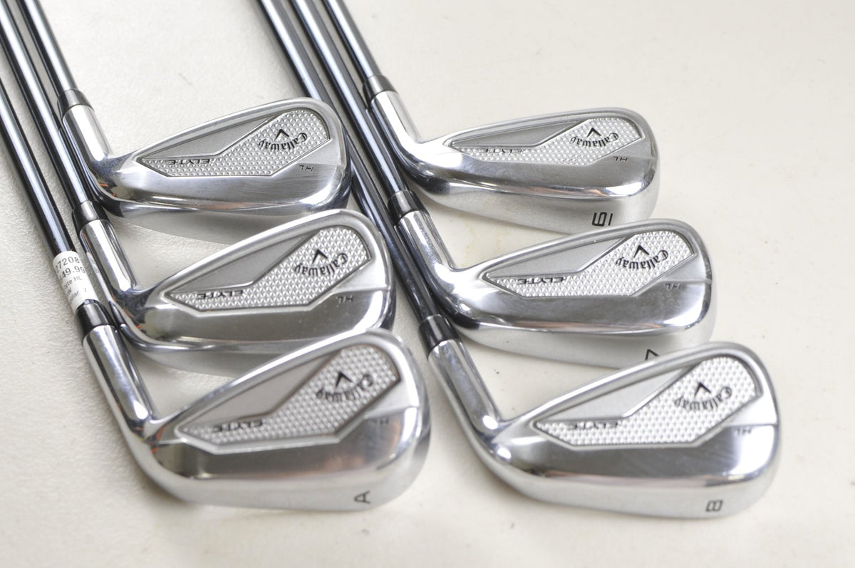 Callaway Elyte HL 6-PW,AW Iron Set Regular Flex Recoil Dart F3 Graphite #227208