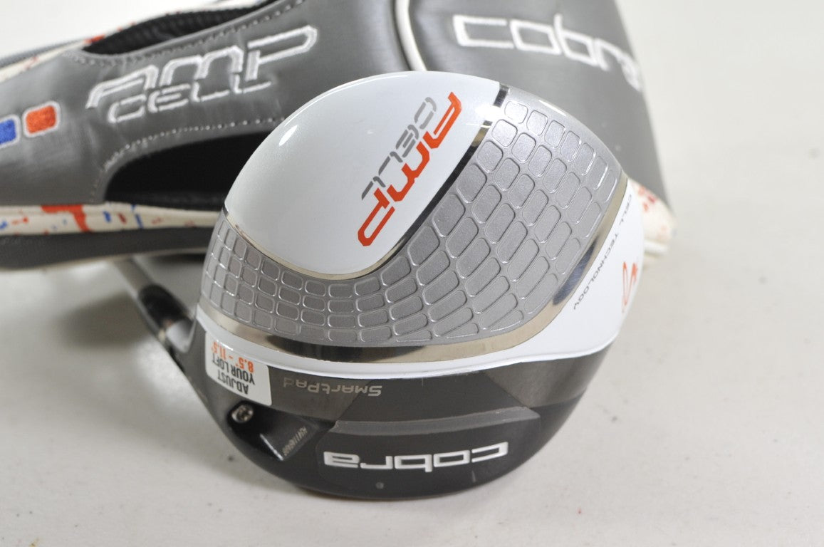 Cobra AMP Cell Pro Silver Adjustable Driver Stiff Flex RH Fuel 60g #220886