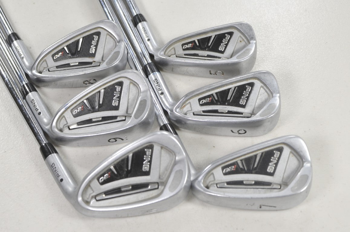 Ping i20 5-W Iron Set Regular Flex Black Dot Right Steel  # 222084