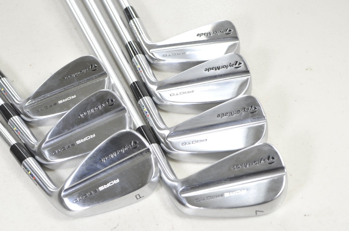 TaylorMade RORS Proto 4-PW Iron Set X-Stiff KBS Tour C-Taper 130g Steel # 220815