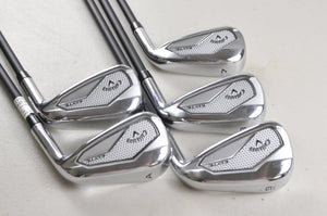 Callaway Elyte Max Fast 7-PW,AW Iron Set Senior Flex Vanquish 4 Graphite #227123
