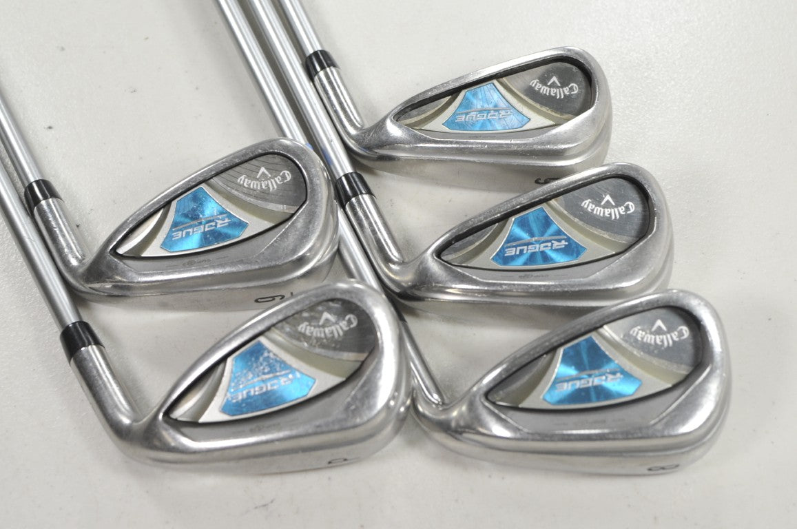 Callaway Rogue Ladies 6-PW Iron Set Womens Flex RH Quaranta 40g Graphite #222335