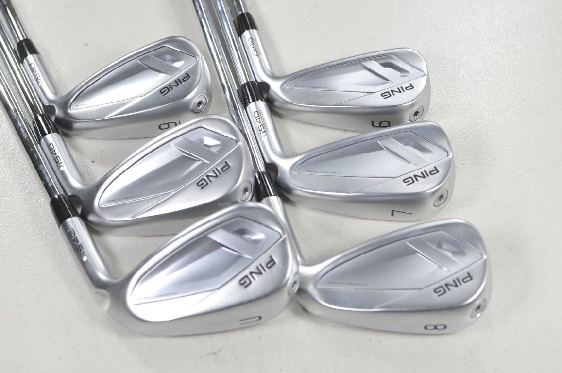 Ping i540 6-W,UW Iron Set Stiff Flex White Dot NS Pro Modus3 Tour Steel # 222412