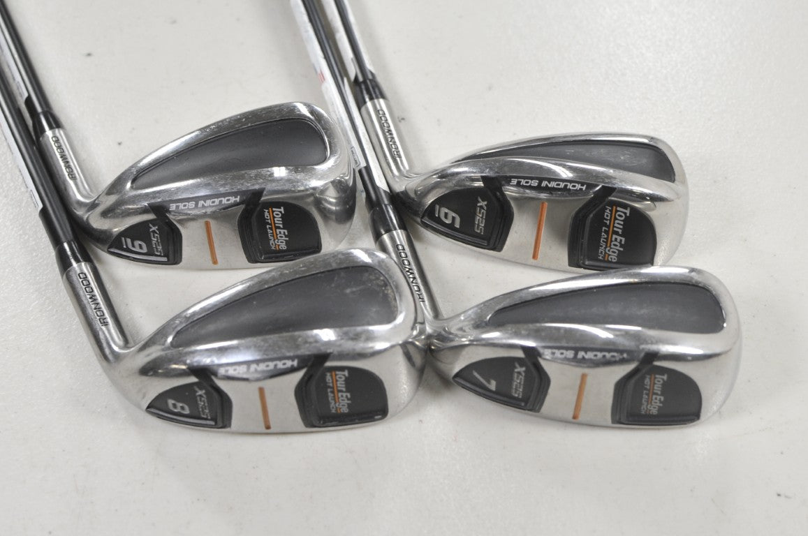Tour Edge Hot Launch X525 6-9 Iron Set Senior Flex Helium 50g Graphite # 222304