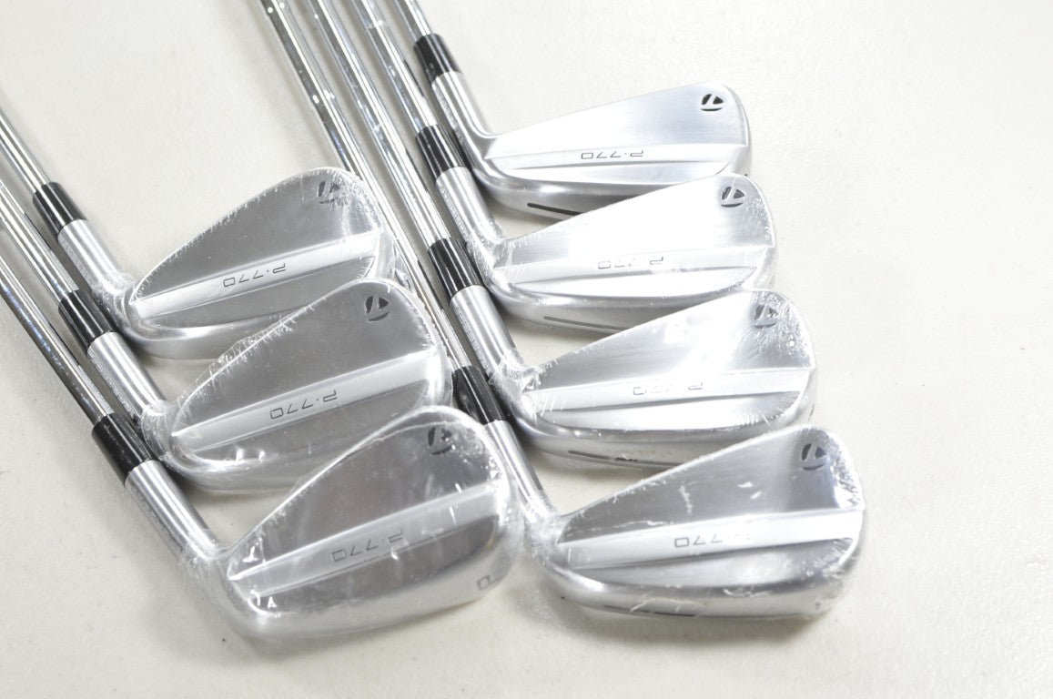 TaylorMade P770 2025 4-PW Iron Set Stiff Flex Right DG MID S300 Steel  # 217975