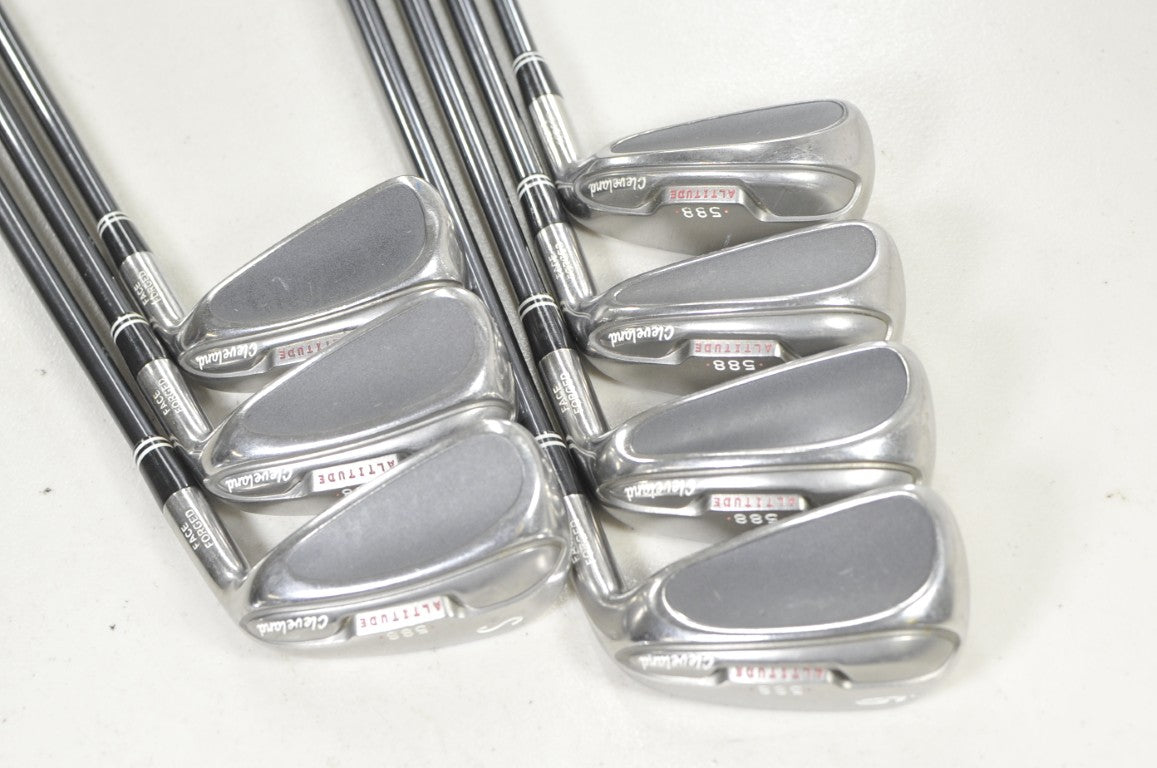 Cleveland 588 Altitude 6-PW,DW,SW Iron Set Ladies Womens Flex Graphite # 220726