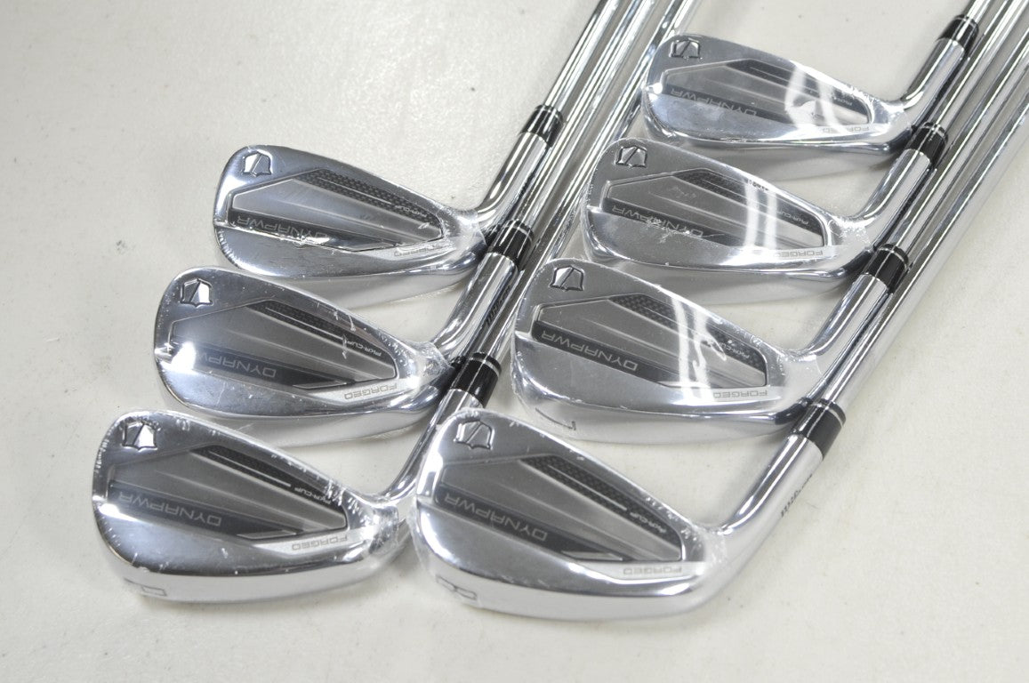 LEFT HANDED Wilson DYNAPWR Forged 2026 5-PW,GW Iron Set Stiff Flex Steel #222397