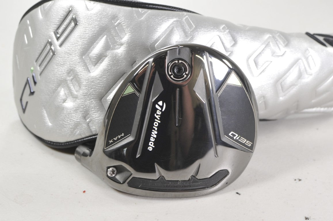 TaylorMade Qi35 Max 3-15.5* Fairway Wood HEAD ONLY Right with Cover  #219343