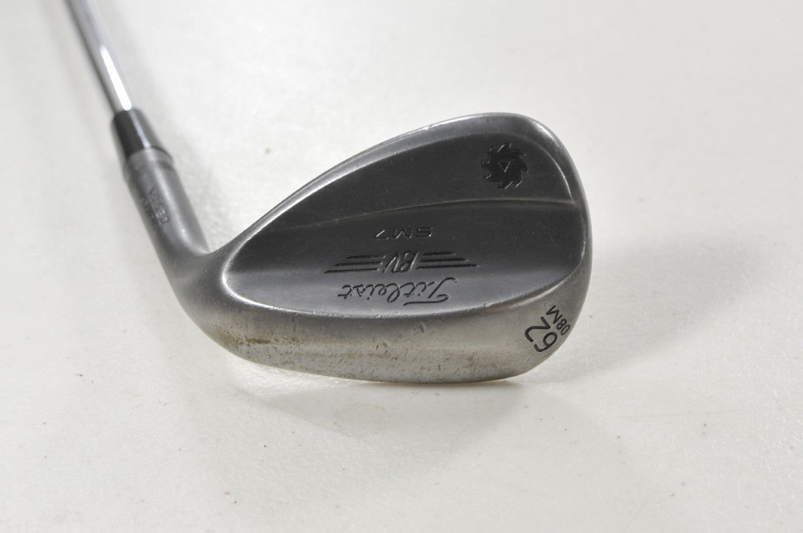Titleist Vokey SM7 Jet Black 62*-08M Wedge Right DG Spinner 115g Steel # 217644