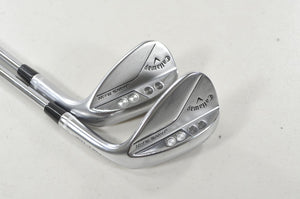 Callaway Jaws Raw Chrome 54*, 60* Wedge Set Right DG Spinner 115g Steel #224089