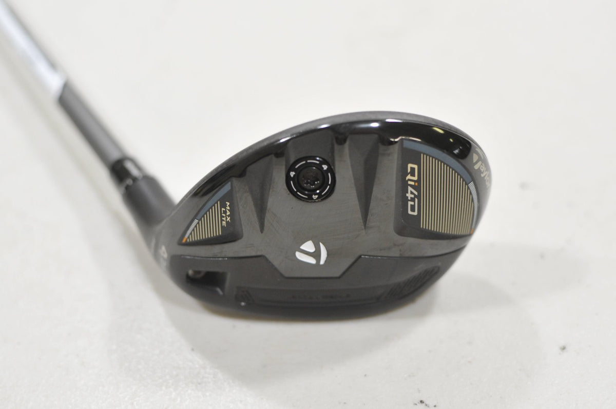 TaylorMade Qi4D Max Lite Rescue 4-23° Hybrid Ladies Flex REAX Graphite #229079