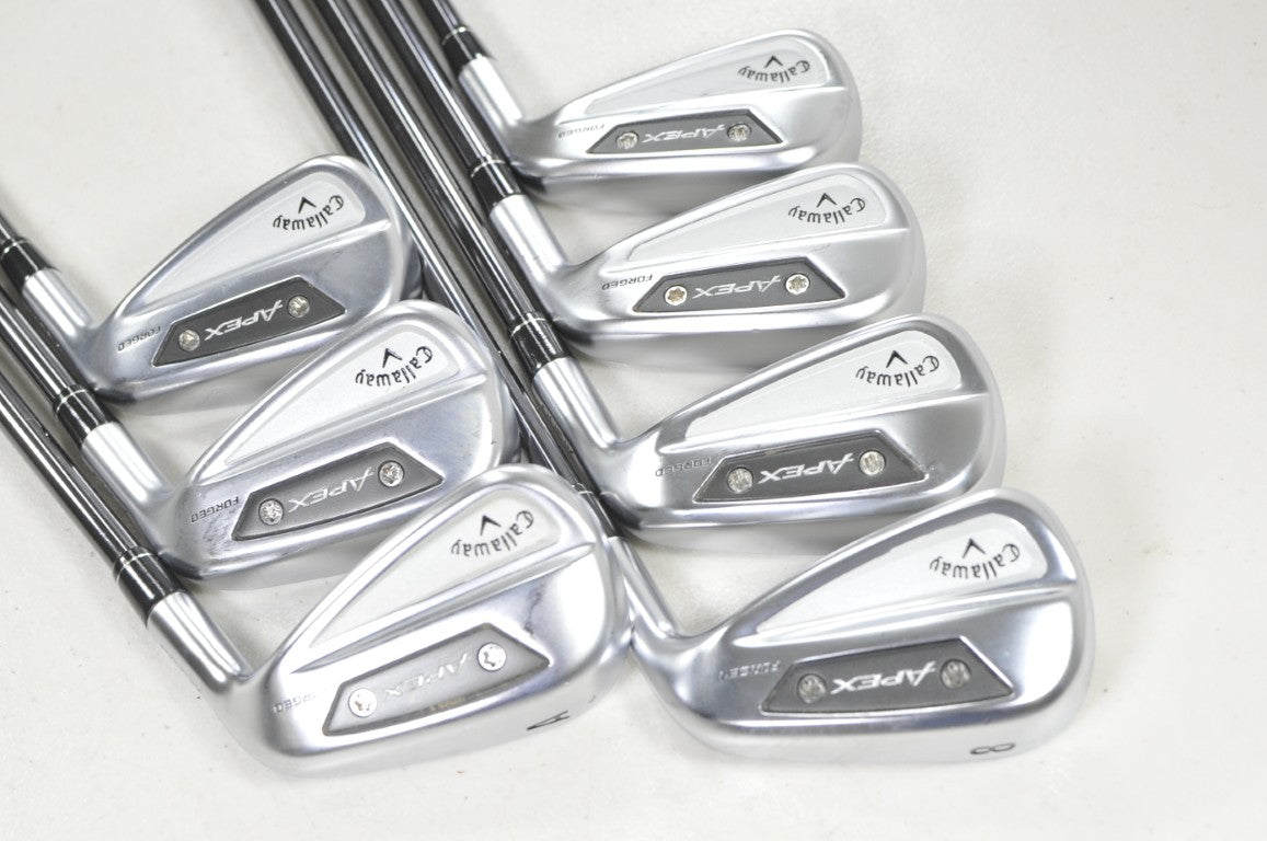 Callaway Apex Ai300 5-PW,AW Iron Set Senior Flex Recoil Dart F2 Graphite #219582