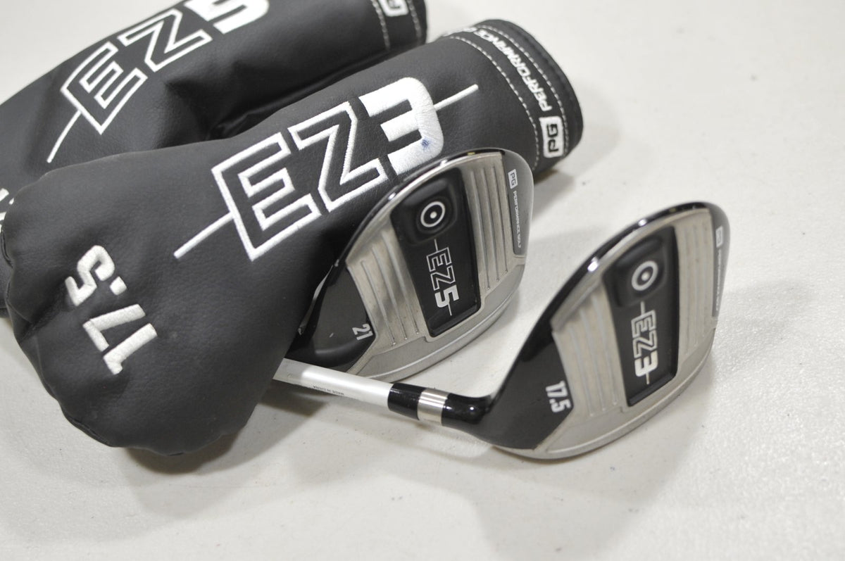 Performance Golf EZ 17.5° and 21° Fairway Wood Set Stiff 70g RH #229819