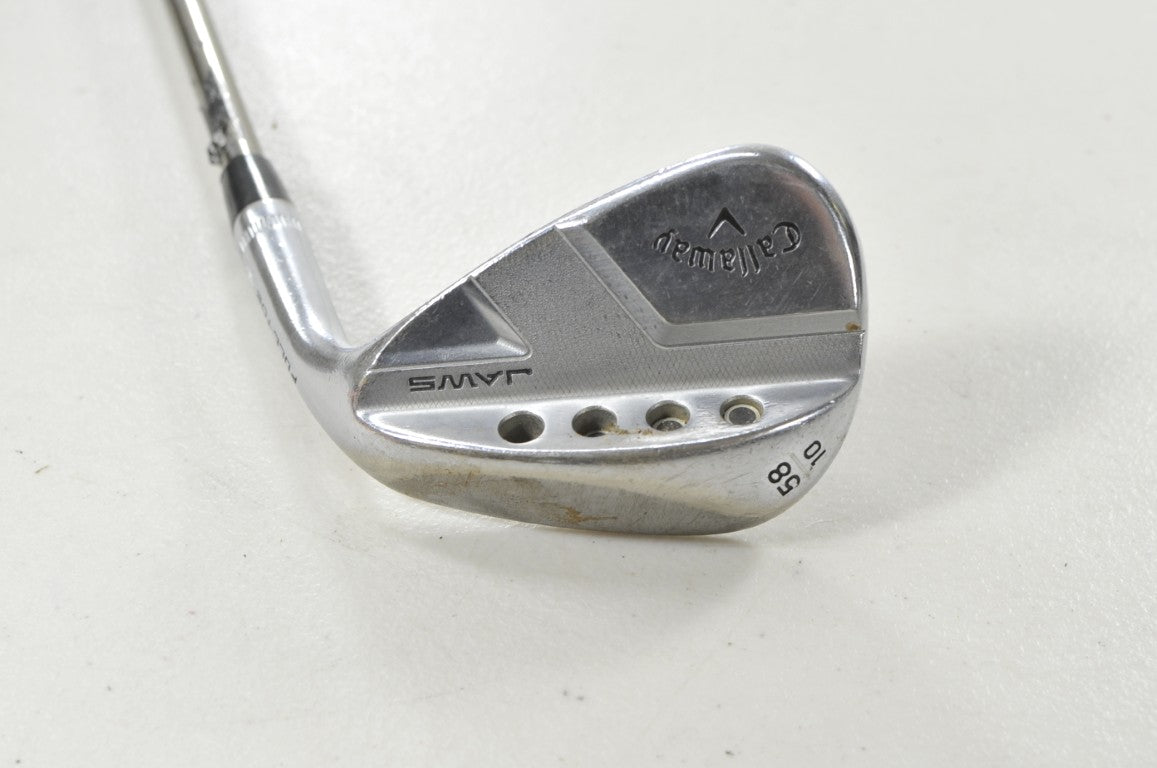 Callaway Jaws Full Toe Raw Face 58*-10 Wedge Recoil F3 Regular Graphite # 217794