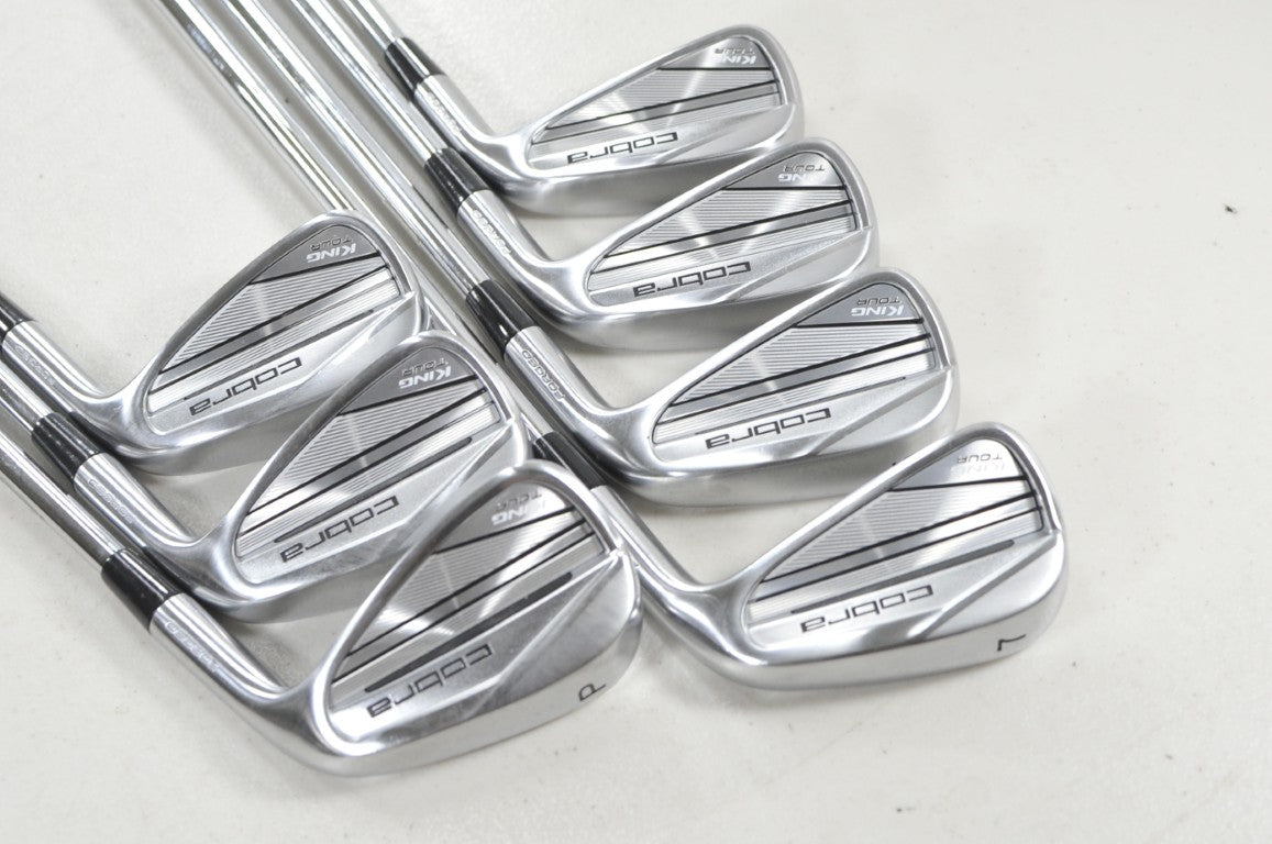 Cobra King Tour 2023 4-PW Iron Set Stiff Flex RH KBS $-Taper 120 Steel #224104