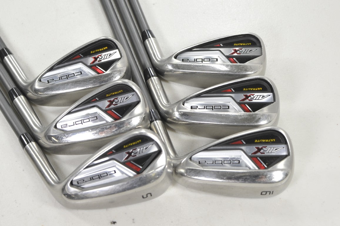 Cobra Air-X 2023 7-PW,GW,SW Iron Set Regular Flex Ultralite 50g Graphite #219530