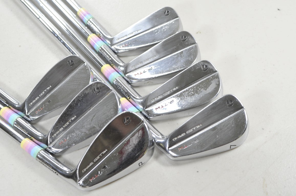 TaylorMade P7TW 4-PW Iron Set X-Stiff Flex Right DG X100 Steel #224079