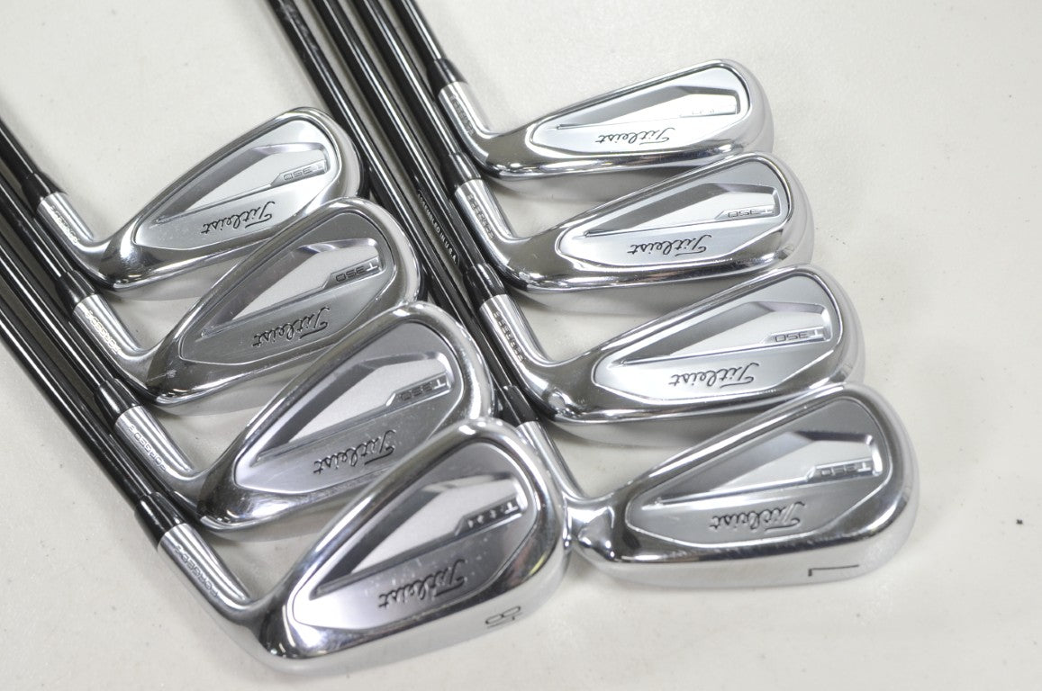 Titleist T350 2023 4-PW,48* Iron Set Regular Flex Tensei Red AV Graphite #219507