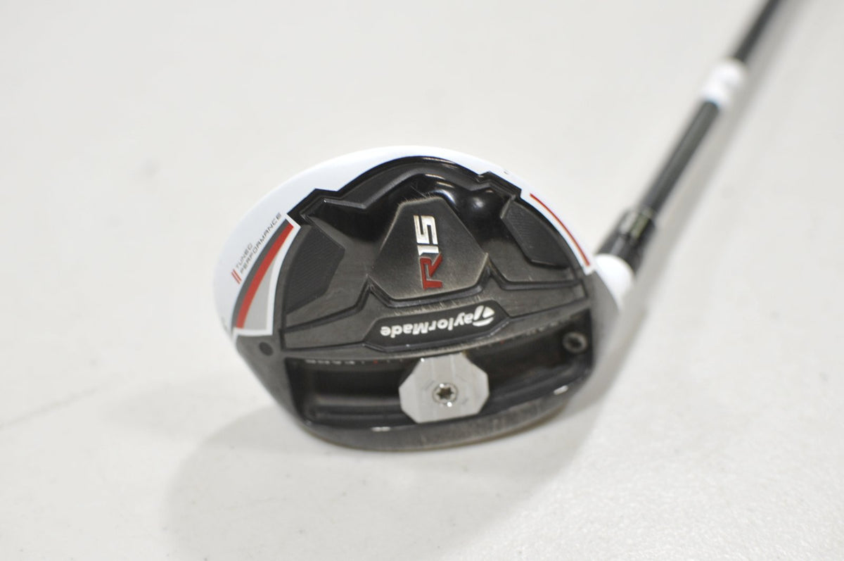 LEFT HANDED TaylorMade R15 3-15° Fairway Wood Stiff Speeder 67 Evolution #229600