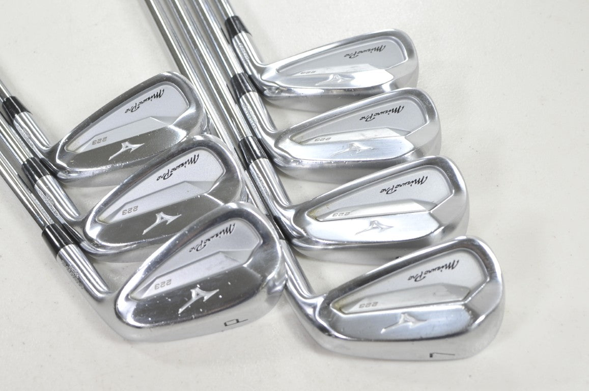 Mizuno Pro 223 4-PW Iron Set Stiff Flex Right NS Pro Modus3 Tour Steel #219368