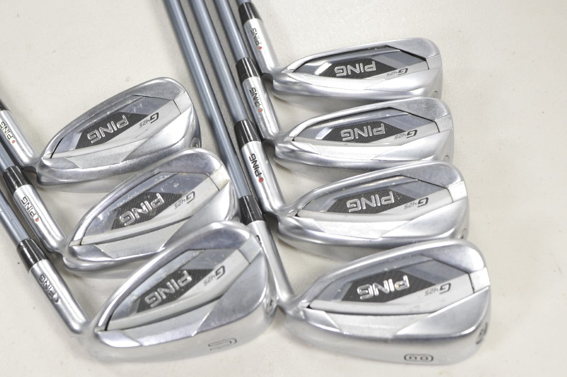 Ping G425 5-W,UW Iron Set Senior Flex Red Dot Right Alta CB AWT Graphite #219252
