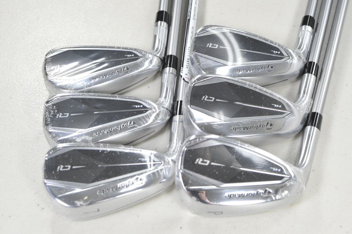 LEFT HANDED TaylorMade Qi HL 5-PW Iron Set Regular Flex 50g Graphite  # 219218