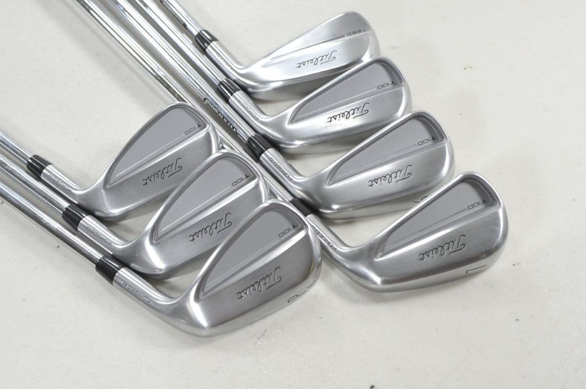 Titleist T100 2025 4-PW Iron Set X-Stiff Flex Project X Rifle 6.5 Steel # 224110