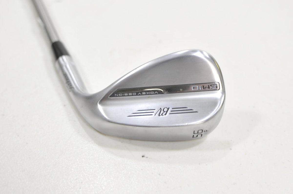 Titleist Vokey SM10 Tour Chrome 56°-14F Wedge Stiff Flex SteelFiber 95 #228733
