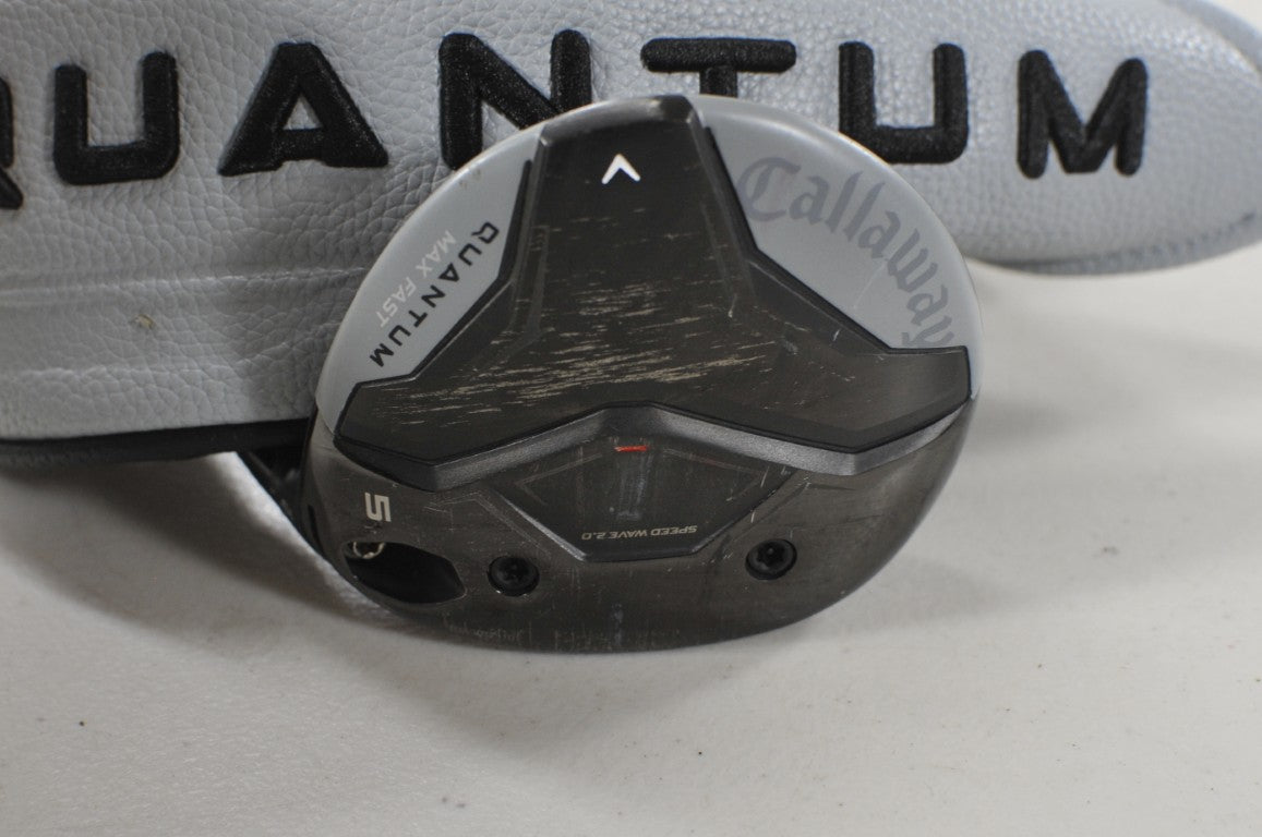 Callaway Quantum Max Fast 5-19* Fairway Wood Senior Flex Right Graphite # 215926