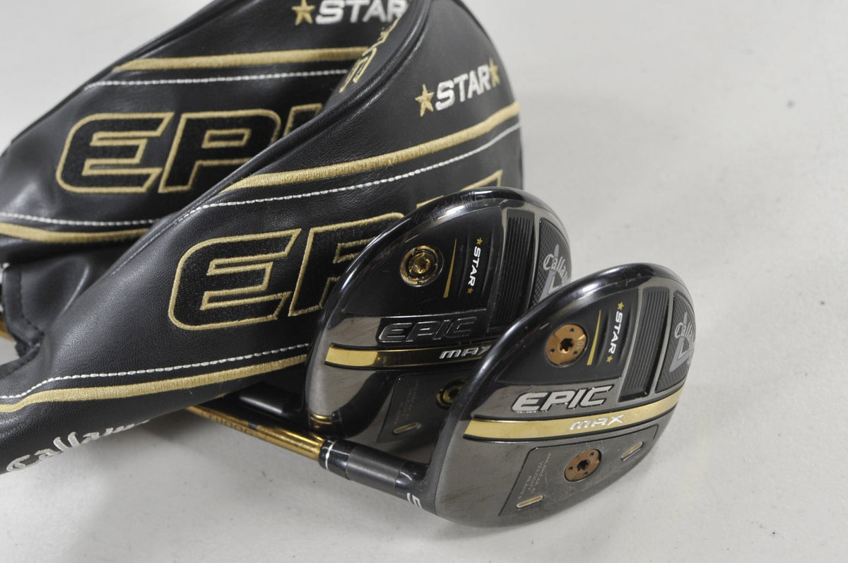 Callaway Epic Max Star 3 and 5 Fairway Wood Set Regular Flex RH Graphite #225634