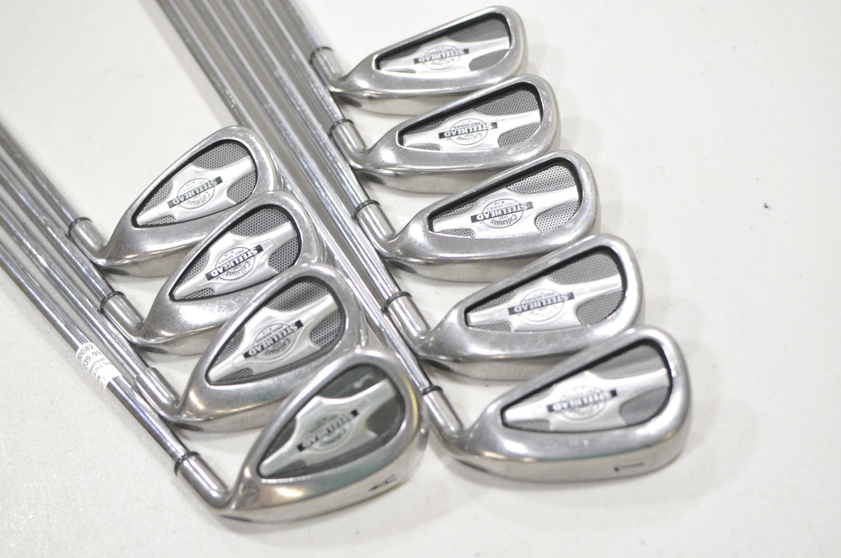 Callaway Steelhead X-14 Pro Series 3-PW, AW Iron Set Stiff RH Rifle #230082