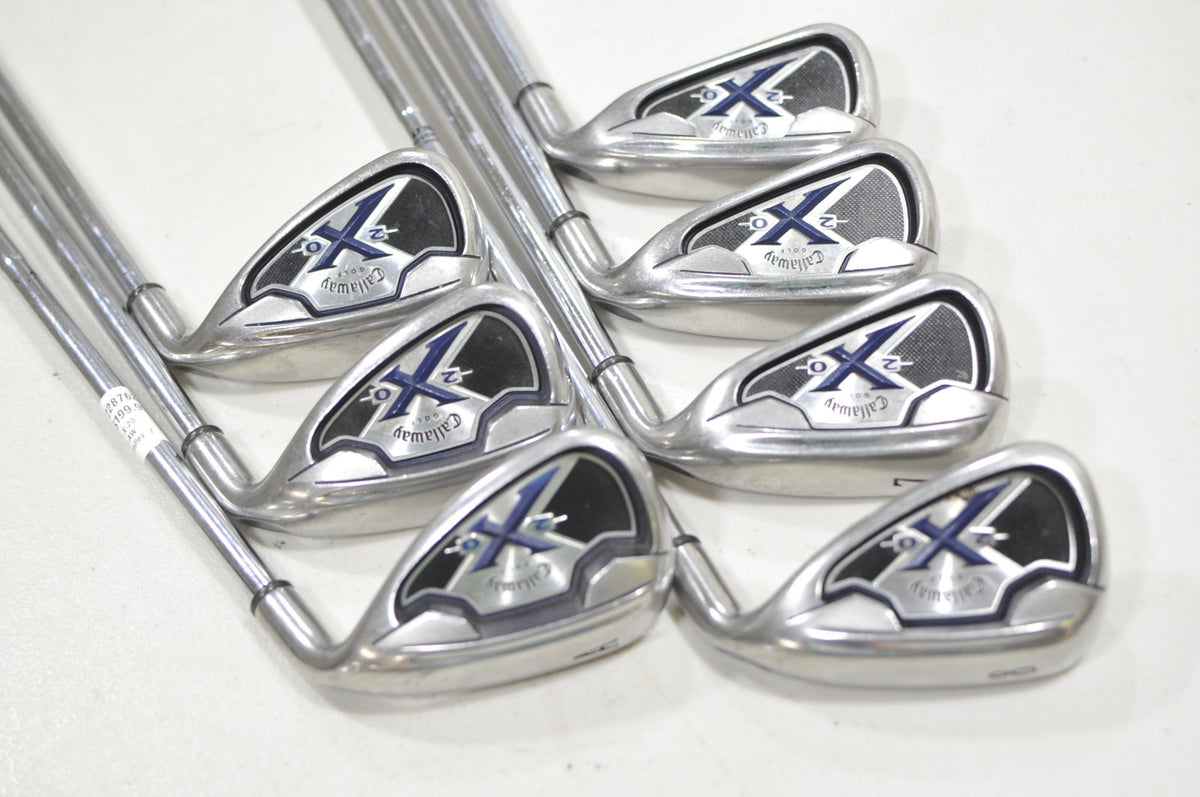 Callaway X-20 5-PW, AW Iron Set Uniflex Right Steel #228762