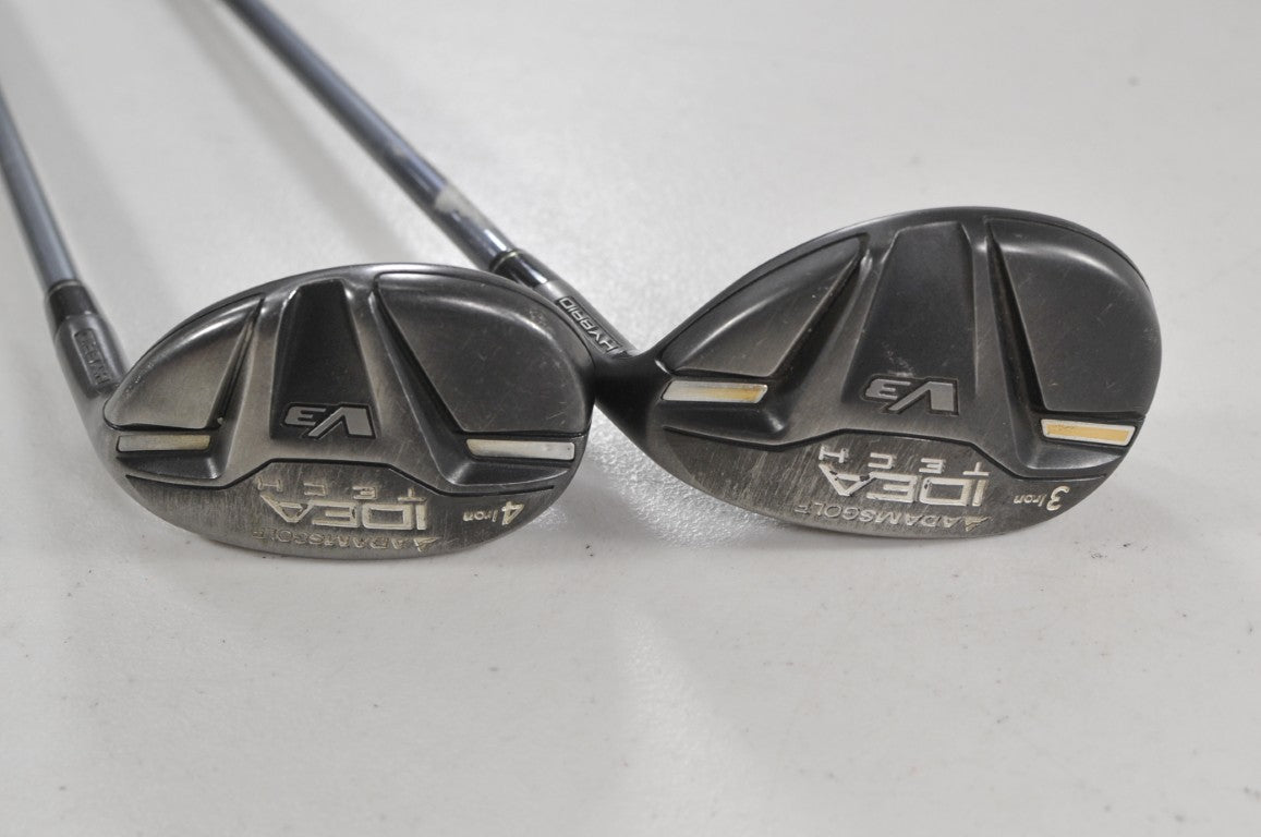 Adams Idea Tech V3 3 and 4 Hybrid Set Regular Flex Bassara 60g Graphite # 220996