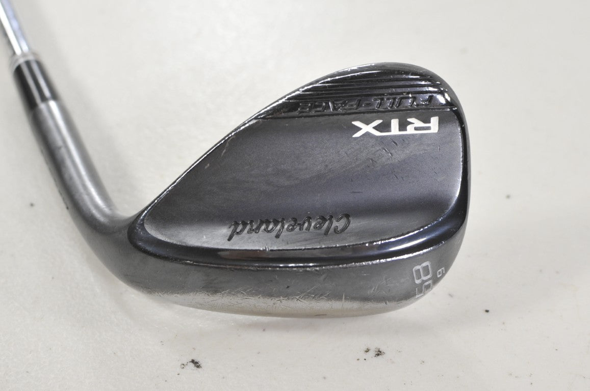 Cleveland RTX Full Face Black Satin 58*-09 Wedge Right DG Spinner Steel #219718