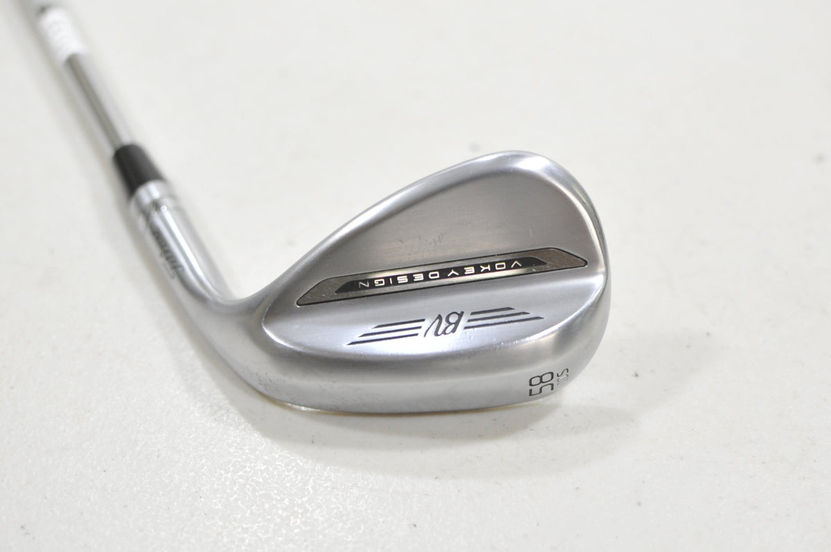 Titleist Vokey SM11 Tour Chrome 58°-10S Wedge Right BV Wedge Flex Steel #228927