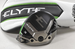 Callaway Elyte Triple Diamond 3-15* Fairway Wood HEAD ONLY with Cover # 214833