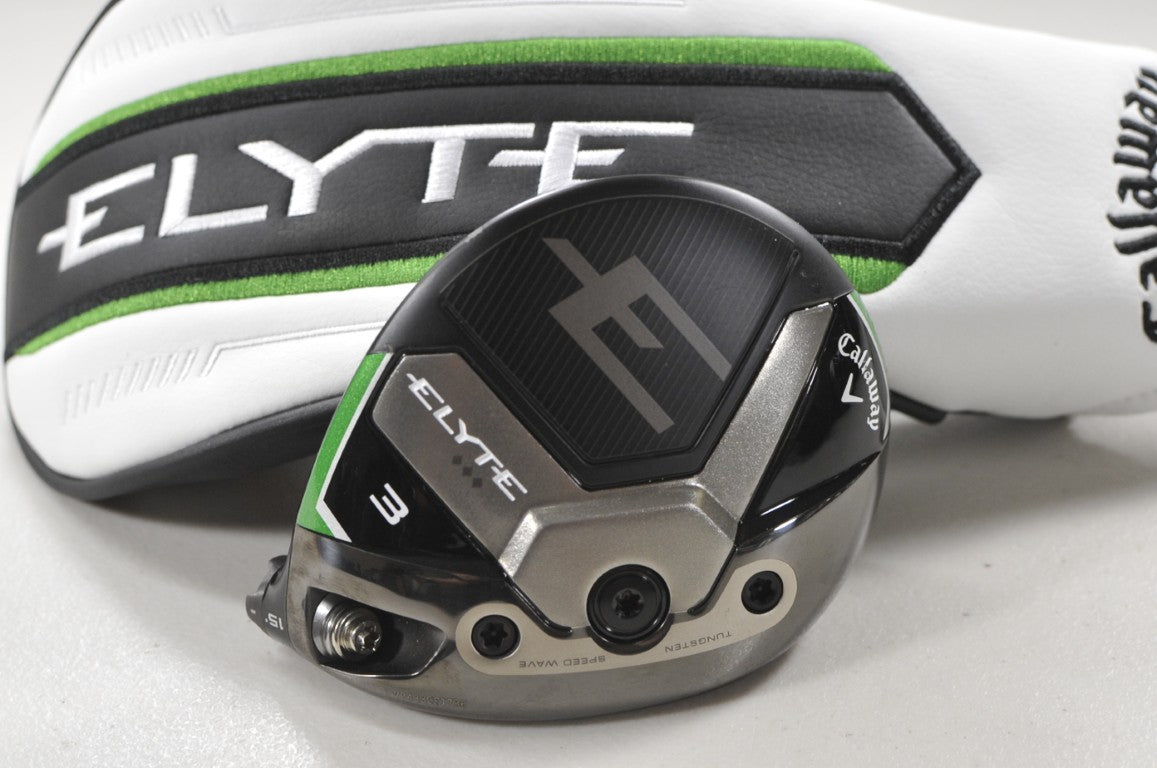 Callaway Elyte Triple Diamond 3-15* Fairway Wood HEAD ONLY with Cover # 214833
