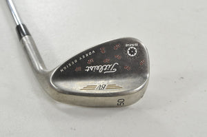 Titleist Vokey SM4 Black Nickel 50*-08 Wedge Rifle 6.0 Stiff Flex Steel #221025