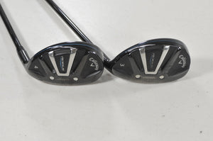 Callaway Rogue 3 and 4 Hybrid Set Stiff Flex Accra FX 2.0 M4 Graphite #224314