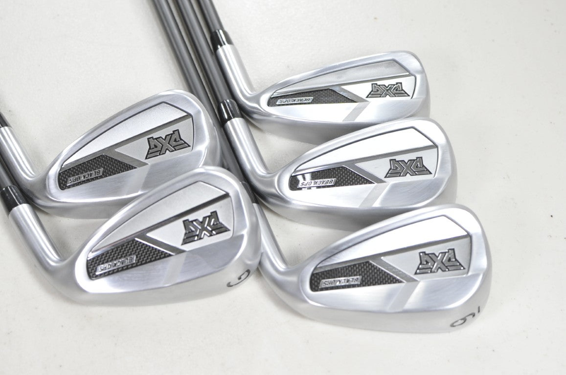 PXG Black Ops 7-W,GW Iron Set Regular+ Flex KBS TGI 70 Right Graphite #221043