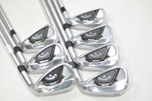 Callaway Apex 21 DCB 5-PW, AW Iron Set Stiff RH KBS C-Taper Lite 110g #229997