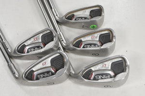Ping G20 7-W,UW Iron Set Senior Flex Black Dot Right TFC169 Graphite # 221098