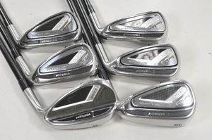 Tour Edge Hot Launch E525 7-PW,AW,52* Iron Set Senior Flex 50g Graphite # 222529