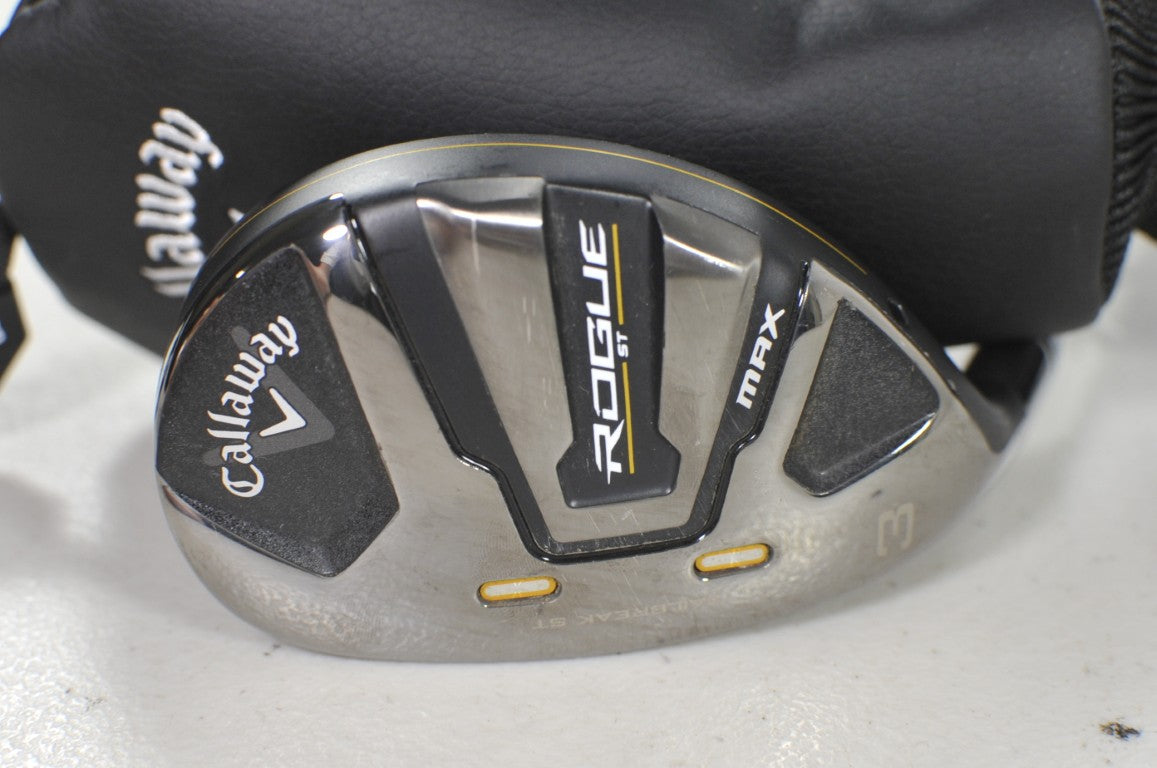 LEFT HANDED Callaway Rogue ST MAX #3 Hybrid Graphite #219823